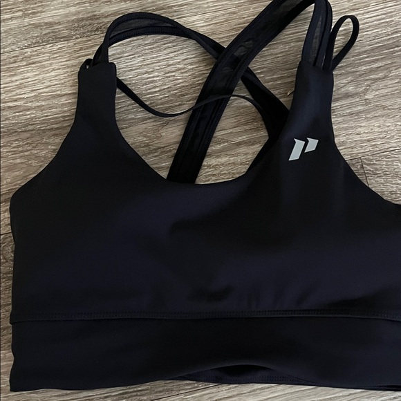 1st Phorm Black Sports Bra - Picture 1 of 3